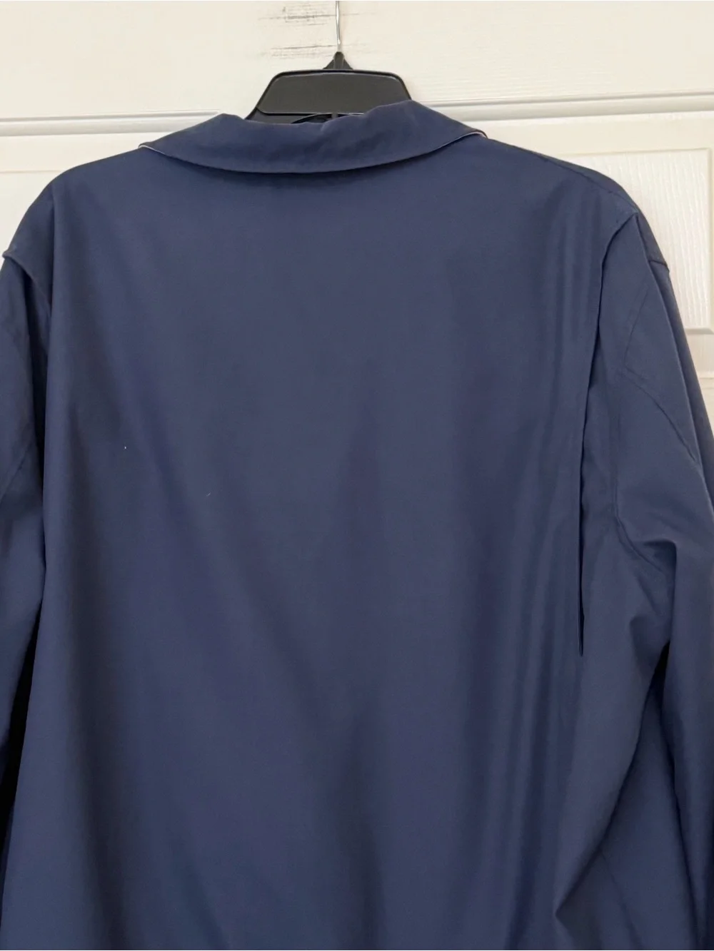 Ralph Lauren Polo Navy Blue Lightweight Jacket Harrington Windbreaker Size XL